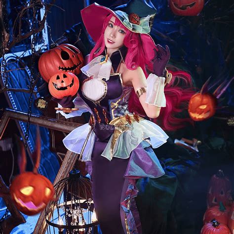 League Of Legends LOL Bewitching Nami Cosplay Costume