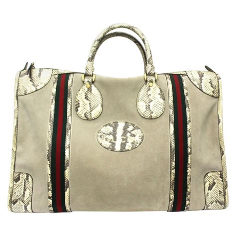 Gucci Beige Suede Ophidia Bag At 1stdibs