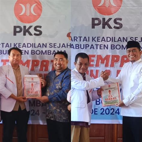 Tiga Bakal Calon Bupati Kembalikan Berkas Pendaftaran Di Pks Bombana