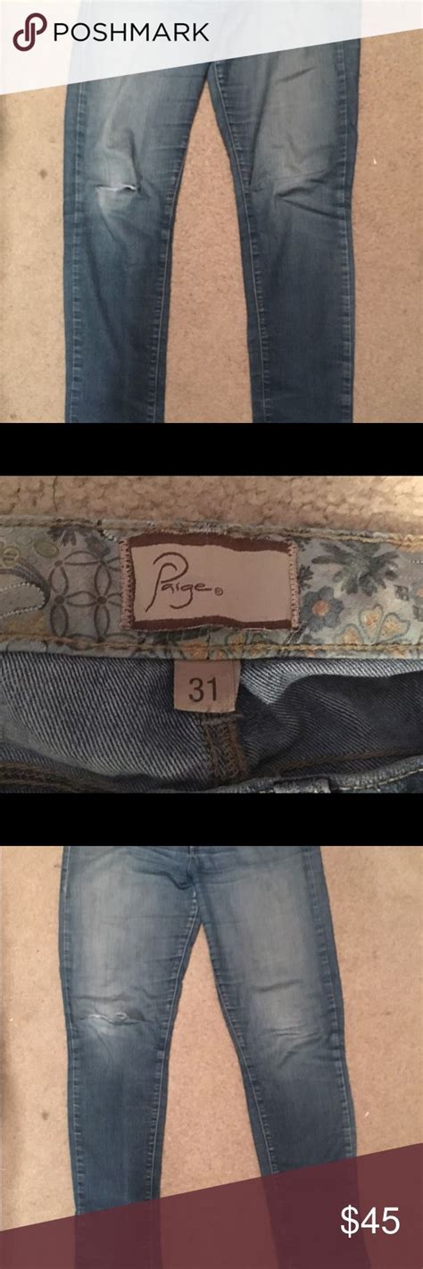 Paige Jeans Size 31 Paige Jeans Premium Denim Jeans Clothes Design