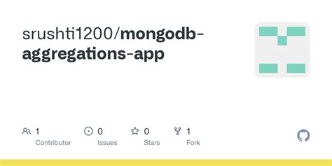 Github Srushti Mongodb Aggregations App