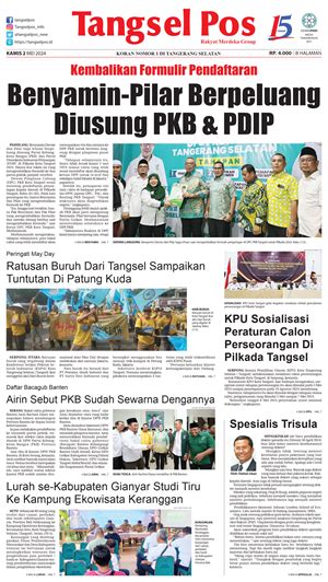 Epaper Edisi Kamis Mei Tangselpos Id