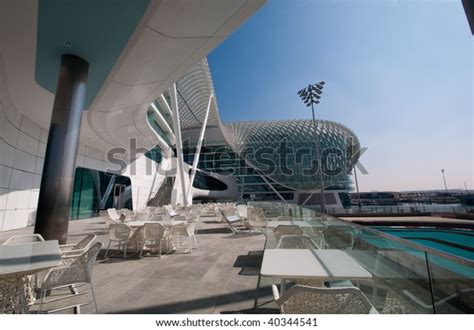 Lounge Hotel Abu Dhabi F1 Racetrack Stock Photo (Edit Now) 40344541