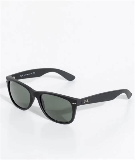 Ray Ban New Wayfarer Classic Matte Black Sunglasses