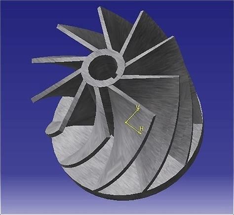 Siemens Impeller 3d Model 3d Printable Cgtrader