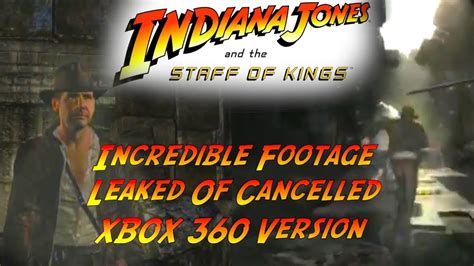 Incredible Leaked Gameplay Shows Cancelled Xbox Version Of Indiana