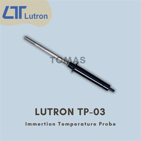 Jual Immersion Temperature Probe Lutron TP 03 Type K Thermocouple