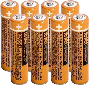 Amazon Pingju Ni Mh Aaa Rechargeable Battery V Mah Pack