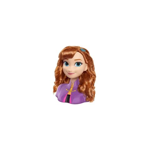 Disney Frozen Tete A Coiffer Princesse Anna La Reine Des Neiges Ii