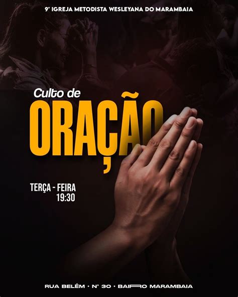 Culto De Oração Cartazes Cristãos Letras Para Cartazes Cartazes Religiosos