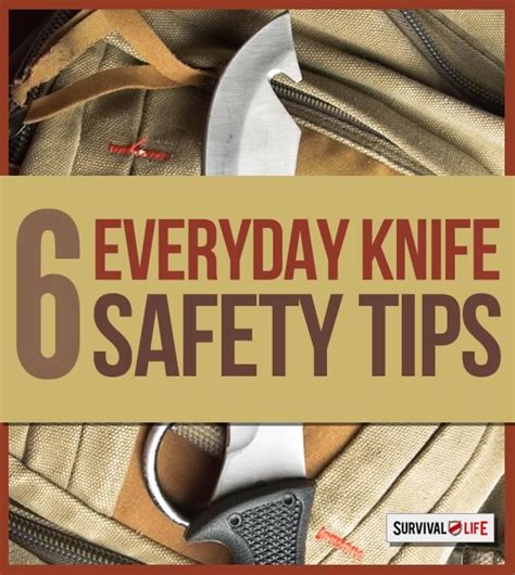 The Cutting Edge | Everyday Knife Safety Tips - Survival Life ...