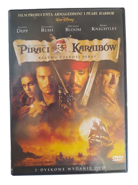 Film Piraci z Karaibów KLĄTWA CZARNEJ PERŁY płyta DVD 15125181700