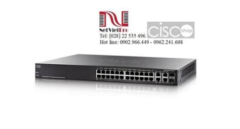 Thiết bị chuyển mạch Switch Cisco SG350 28MP K9 EU CiscoShop vn