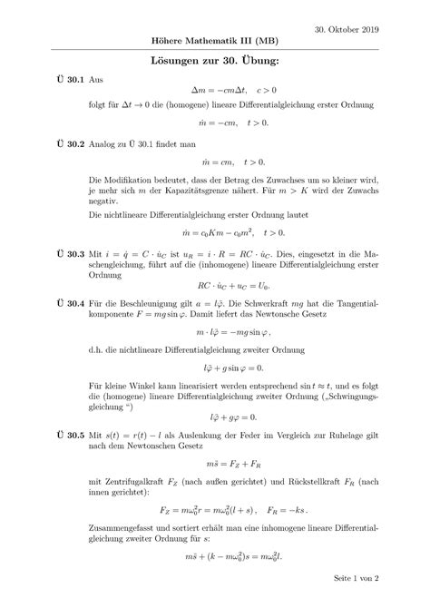 DGL Sachkontext L DGL Sachkontext L Oktober 2019 Höhere Mathematik