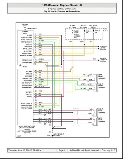 Bose Car Amplifier Wiring Diagram