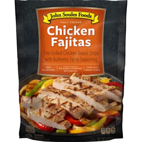 John Soules Foods Fajitas Chicken Breast Strips 6 Oz Kroger