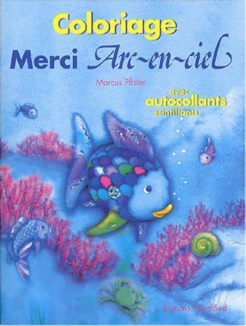 Amazon In Buy Merci Arc En Ciel Coloriage Avec Autocollants