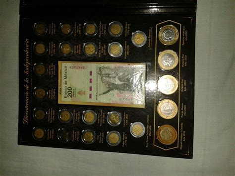 Album De Monedas Y Billetes 5 10 Y 20 Centenario Y Bicen 2 200 00