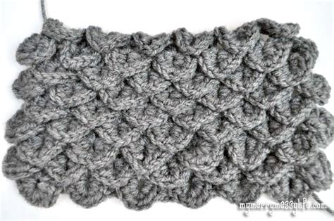 Crochet Crocodile Stitch Tutorial Part Of My Merry Messy Life