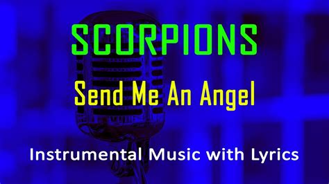 Send Me An Angel Scorpions Instrumental Karaoke Video With Lyrics No