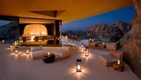 desert rock resort  luxury escape   heart  saudi arabias red