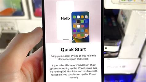 How To Use Quick Start On Iphone Pro Transfer Data Youtube