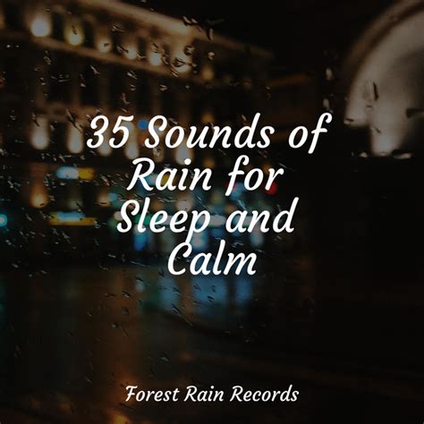 35 Sounds of Rain for Sleep and Calm Album by Música para Relaxar