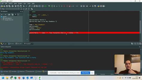 Aqa Computer Science Lesson 1 Python 310 Variables Inputs