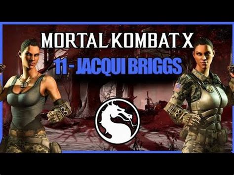 Mortal Kombat X Modo Hist Ria Jacqui Briggs Youtube