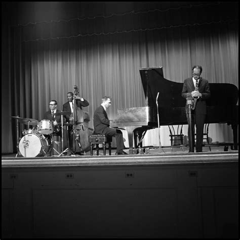 Dave Brubeck Quartet From Crowd Unt Digital Library