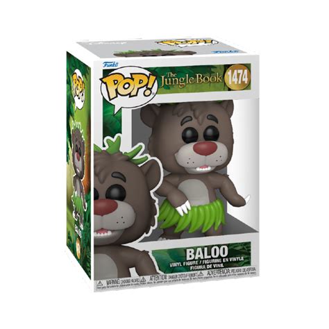 Funko Pop Filme The Jungle Book Mogli O Menino Lobo Baloo 1474 Moça