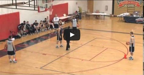 Three Cone Reaction Defense Drill Hoop Coach