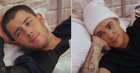 Justin Bieber And Nick Jonas Parody Of Kanyes Famous Video Is Perfect