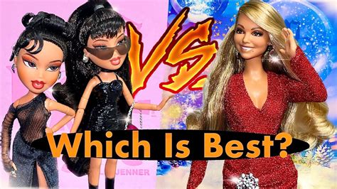 Who WINS Barbie Mariah Carey VS Bratz Kylie Jenner Dolls Unboxing