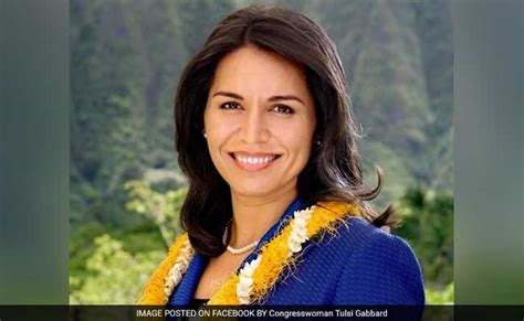 Tulsi Gabbard First Hindu Us Lawmaker Could Run For President In 2020