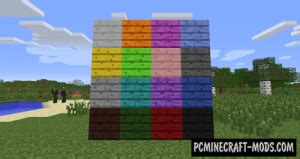 The Colored Planks Decor Blocks Mod Minecraft Pc Java Mods