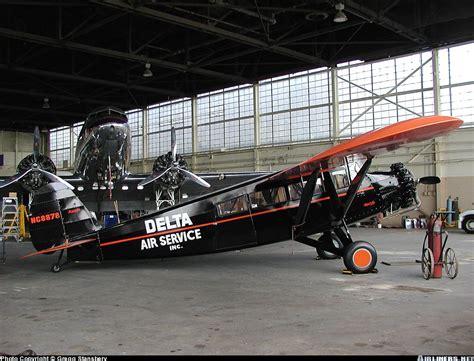 Curtiss Wright Cw 6b Sedan Delta Air Service Aviation Photo