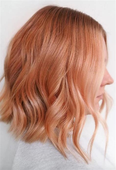 Pretty Peach Hair Color Ideas To Embrace Peach Hair Colors Peach