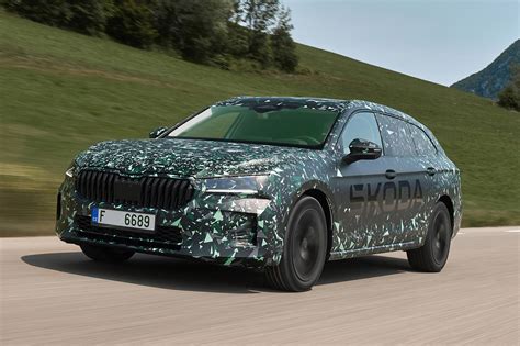 First Drive 2024 Skoda Superb Prototype Review Autocar