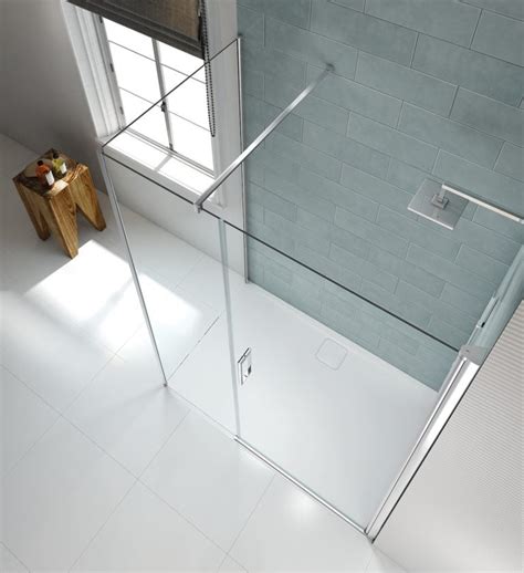 Merlyn 8 Series Frameless Pivot Door And Inline Panel And Side Panel Rsf Bathrooms