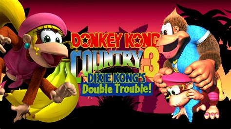 Donkey Kong Country Dixie Kong S Double Trouble Opening Super