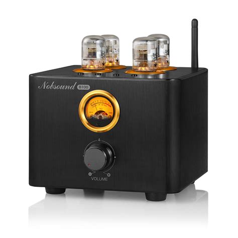 Nobsound B100 Bluetooth 5 0 Tube Amplifier USB DAC COAX OPT Integrated