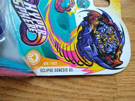 Mavin Beyblade Eclipse Genesis G5 Hypersphere Burst Rise 5 Boy Toy Hasbro Launcher New