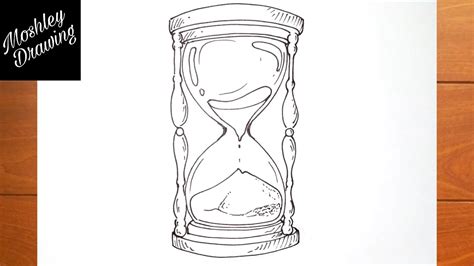 Hourglass Drawing How To Draw An Hourglass Step By Step 49 Off