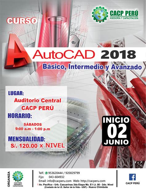 CACP Perú Curso Autocad 2018 2018 I