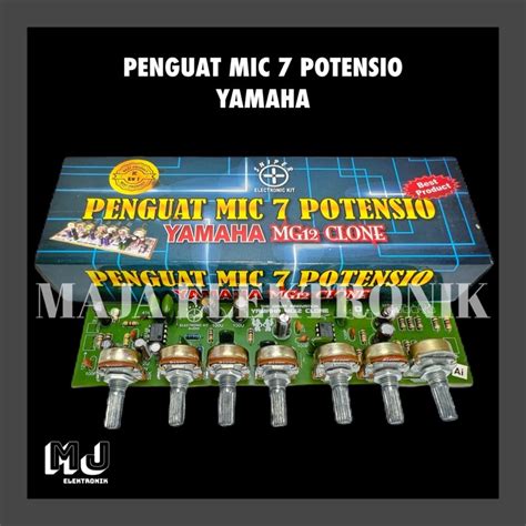 Jual Kit Penguat Mic 7 Potensio Yamaha Shopee Indonesia