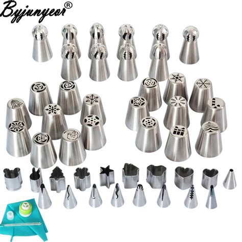 Pcs Spherical Ball Russian Stainless Steel Pastry Nozzle Icing Piping