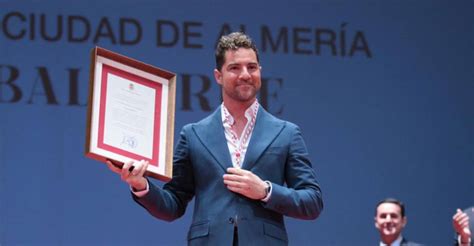 En Su Ciudad Natal David Bisbal Recibi T Tulo Honor Fico En Espa A