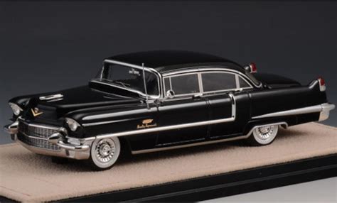 Diecast Model Cars Cadillac Fleetwood 143 Stamp Models Sixty Special Black 1956