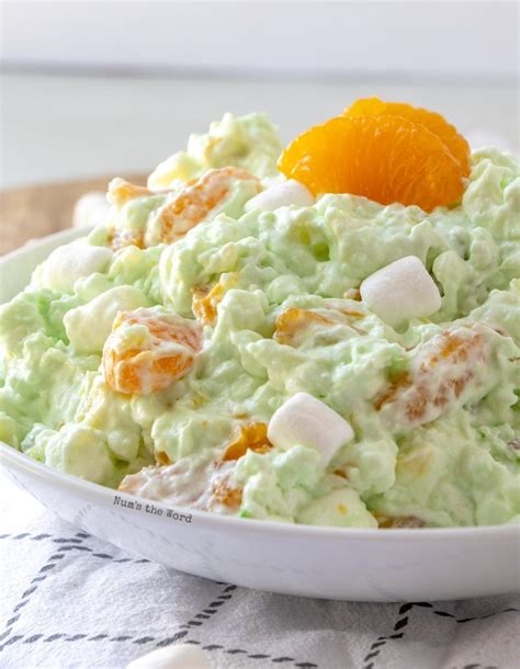 Pistachio Fluff Watergate Salad Recipe Num S The Word